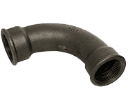 Отвод чугунный