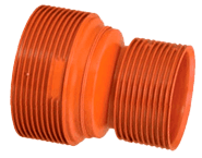 Переходник для гофрированных труб